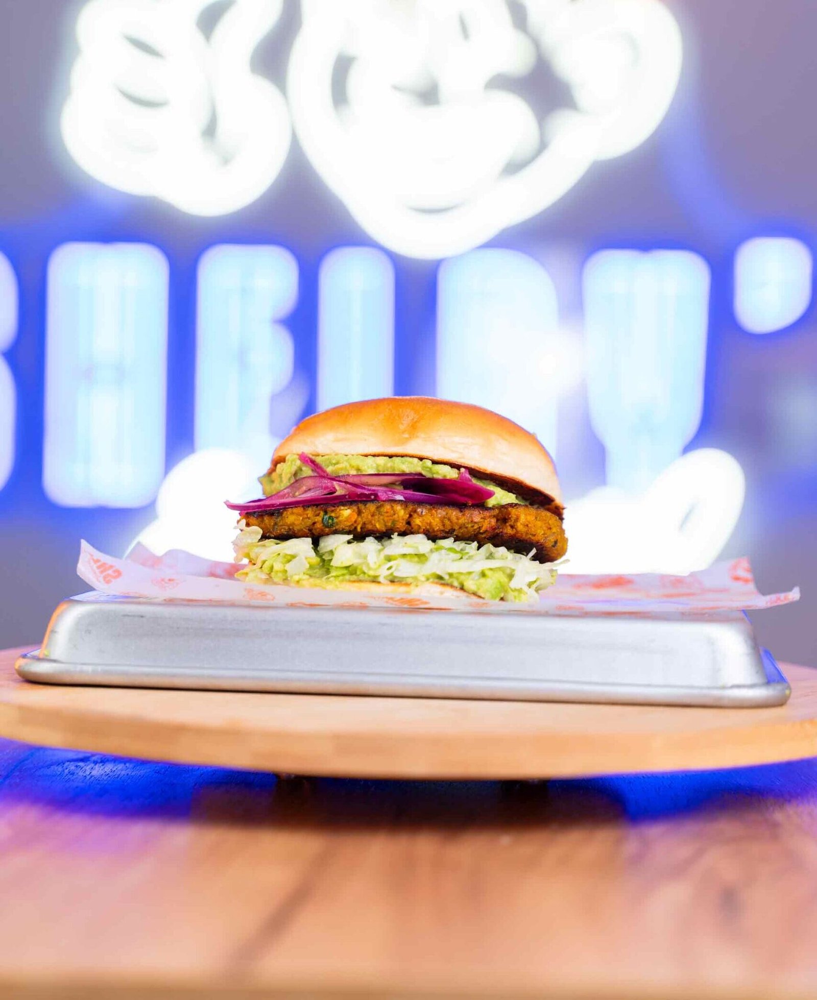 Hamburguesa smash vegana de shelby´s